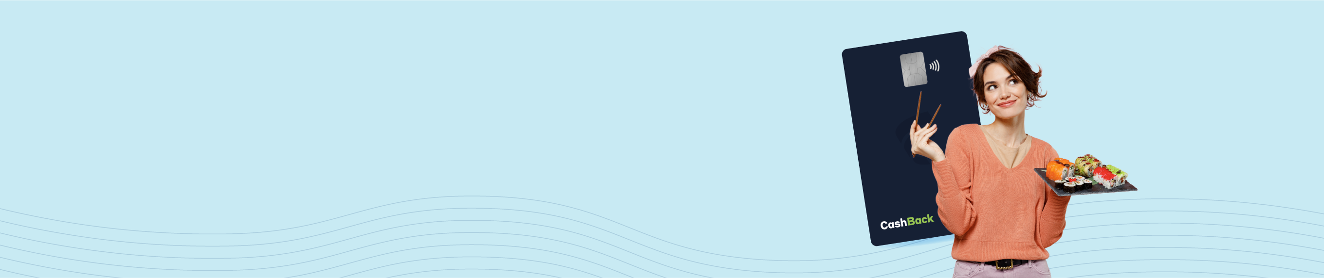 Imagen del banner Tarjeta Cash Back Visa Clásica