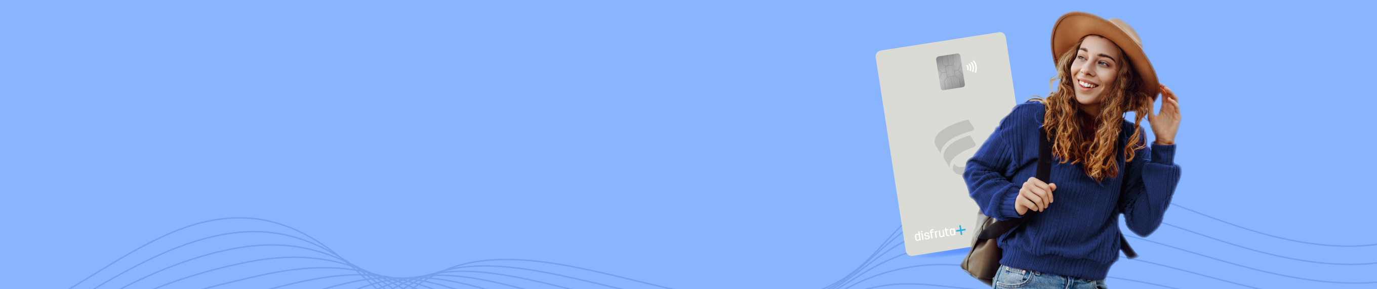 Imagen del banner Tarjeta disfruta+ Visa Platinum