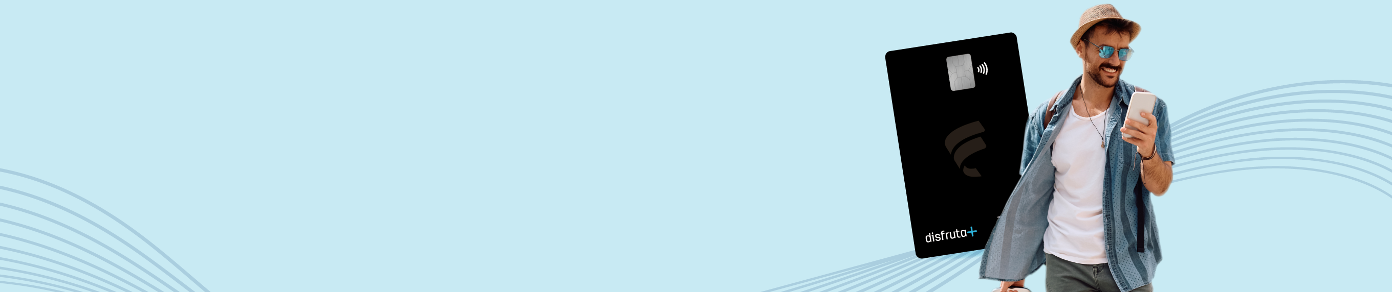 Imagen del banner Tarjeta disfruta+ Visa Infinite