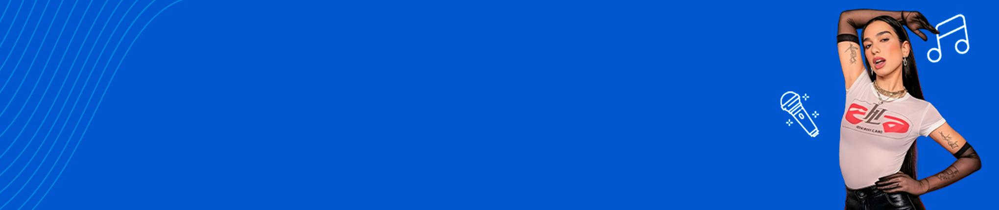 Imagen del banner Ficohsa y Visa te llevan al Radical Optimism LAC Tour de Dua Lipa