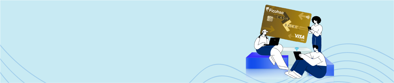 Imagen del banner Ficohsa Cash Back Visa Oro