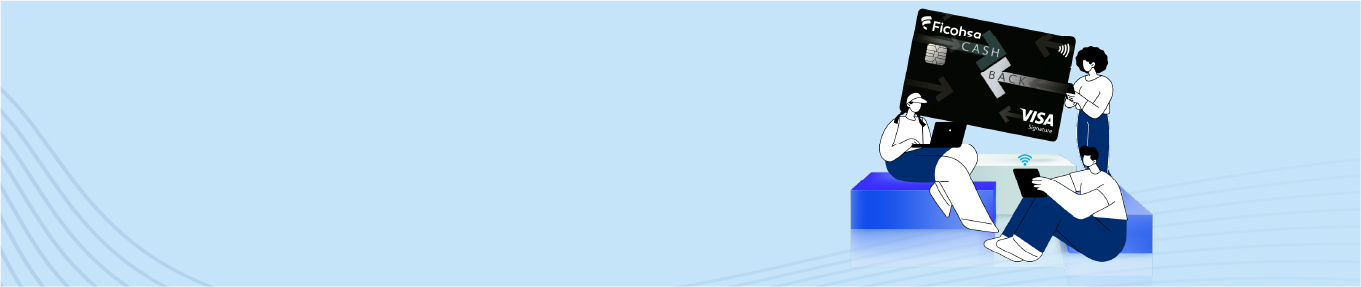 Imagen del banner Ficohsa Cash Back Visa Signature