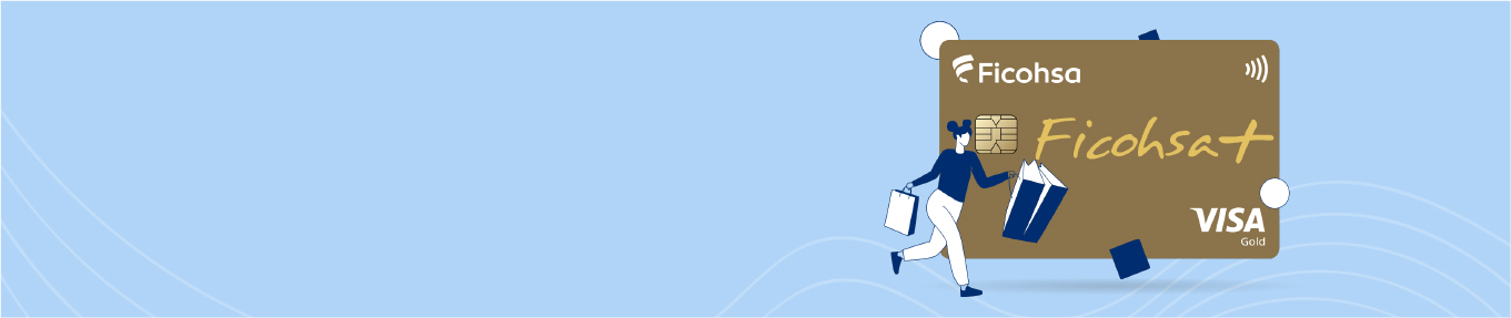 Imagen del banner Tarjeta Ficohsa+ Oro