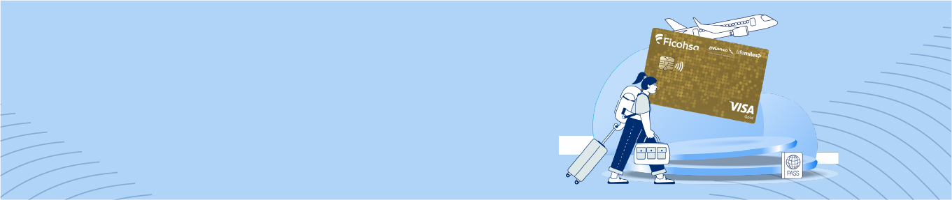 Imagen del banner Ficohsa lifemiles Visa Oro