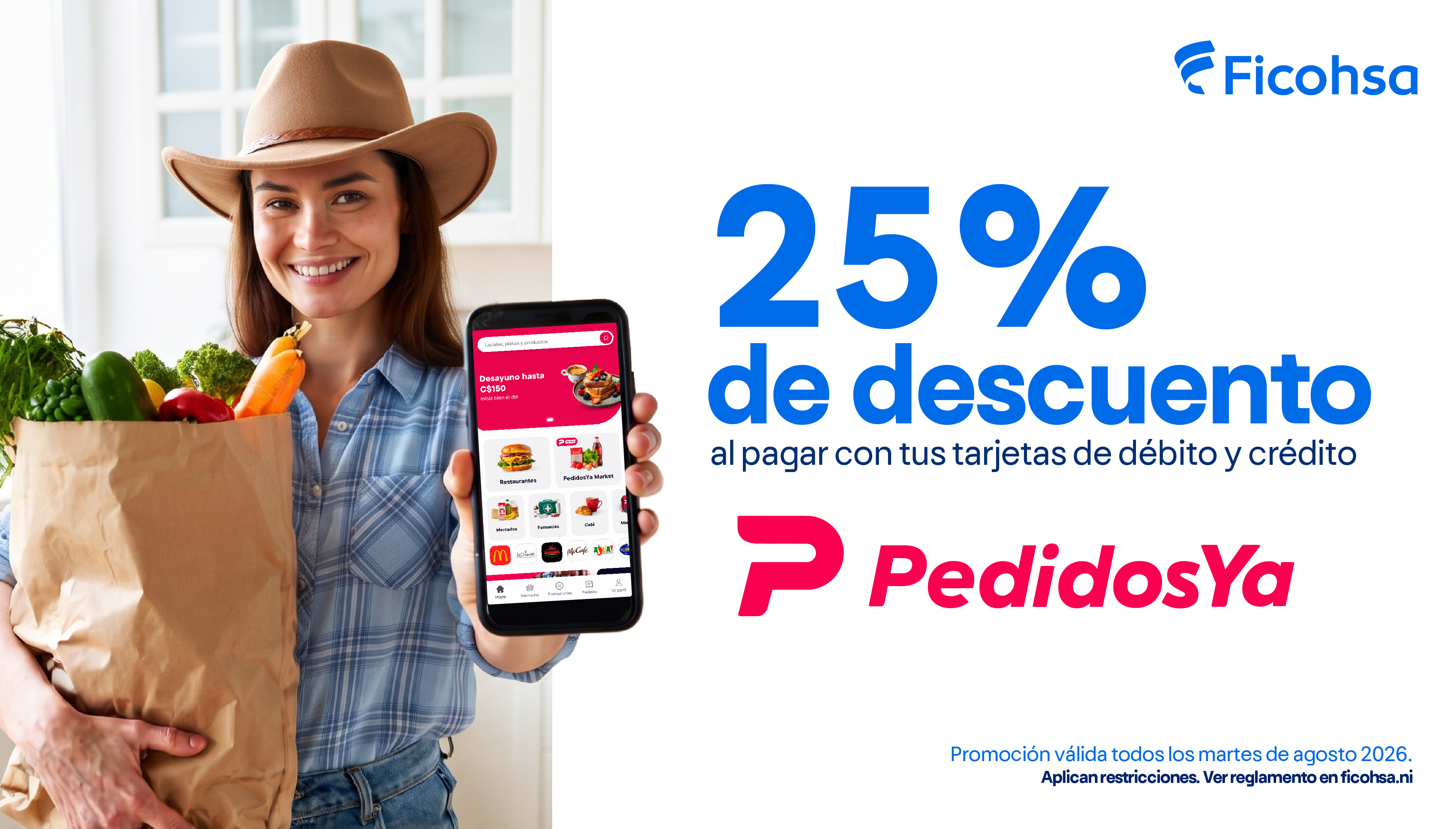 25% de descuento los martes en Pedidos Ya 
