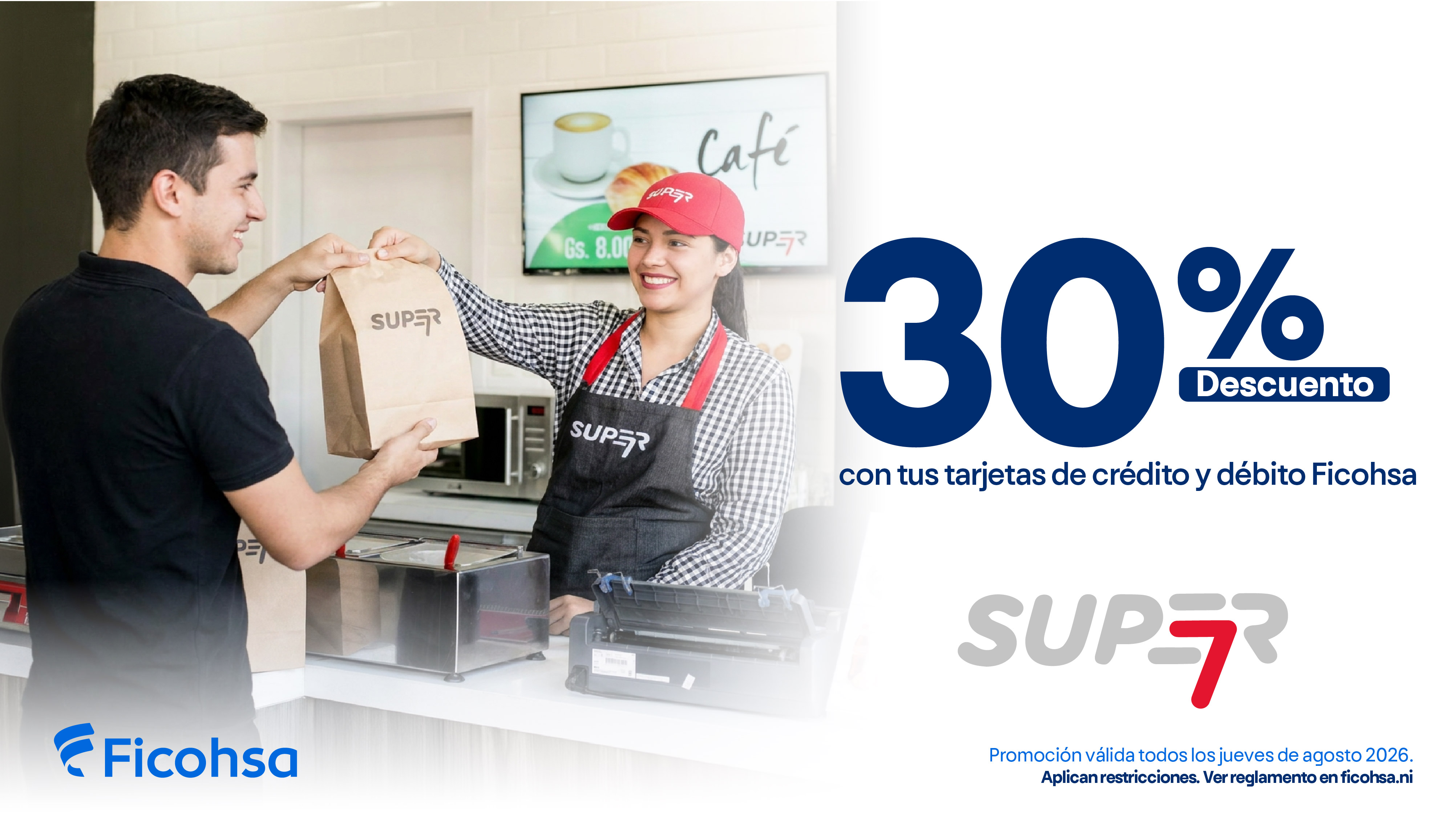 30% de descuento en Super7 todos los jueves 