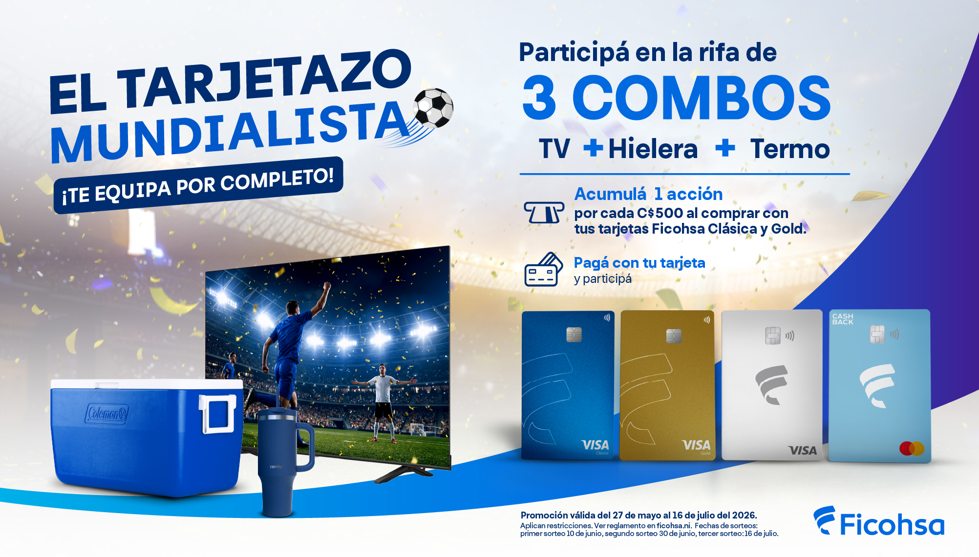 Ganá un Combo Mundialista