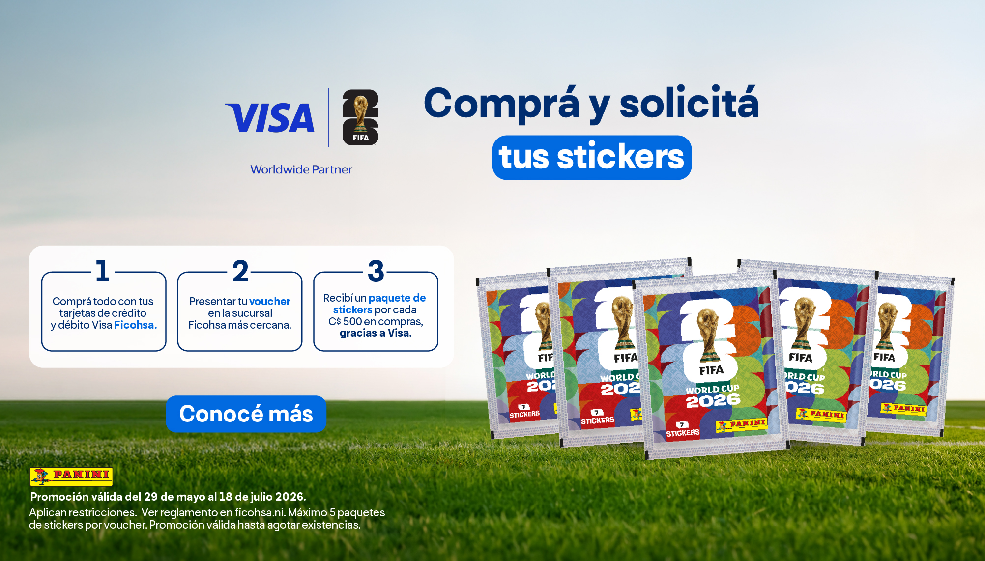 Comprá y llená tu álbum Panini
