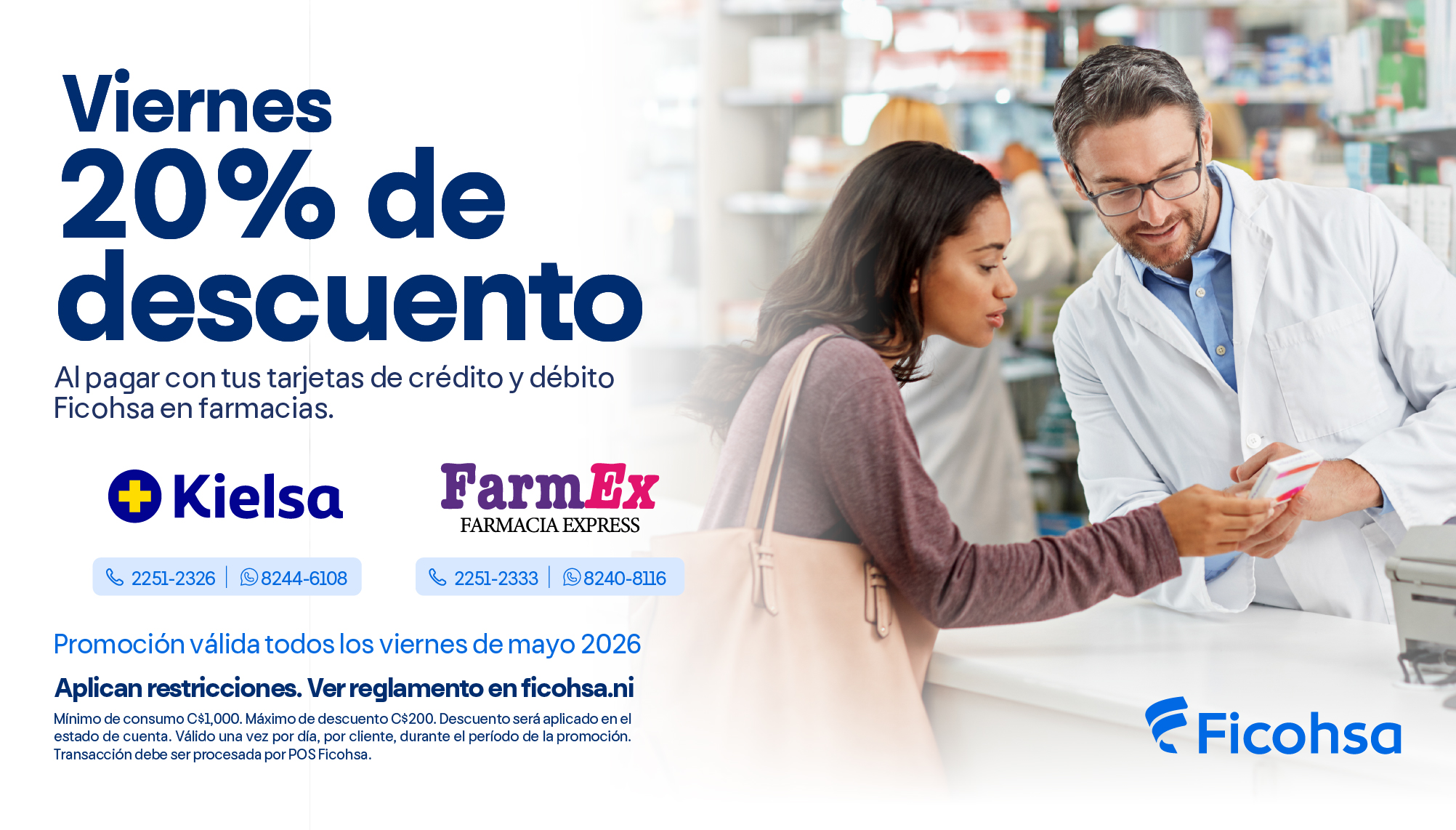 Viernes de ahorro en Farmcias 