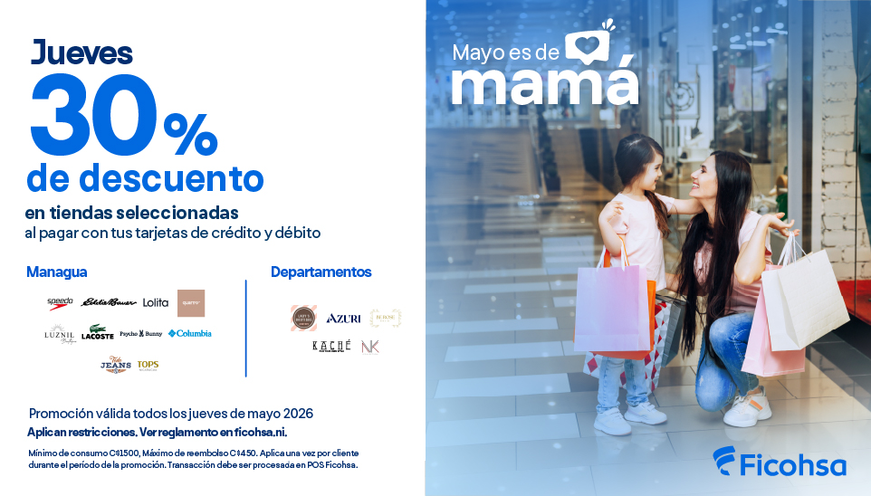 30% de descuento para consentir a mamá
