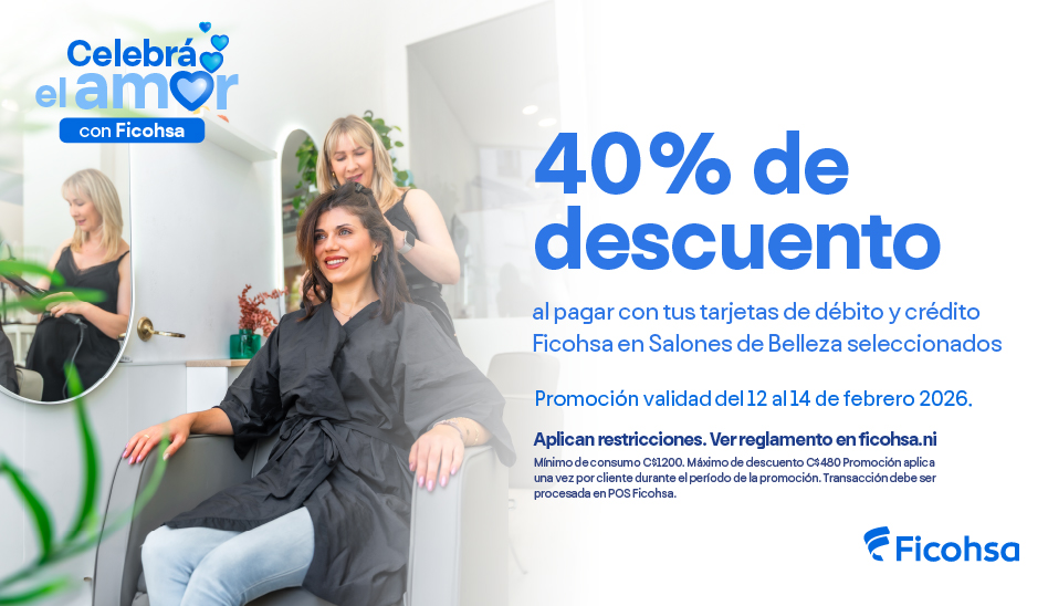 40% de descuento en salones de belleza 