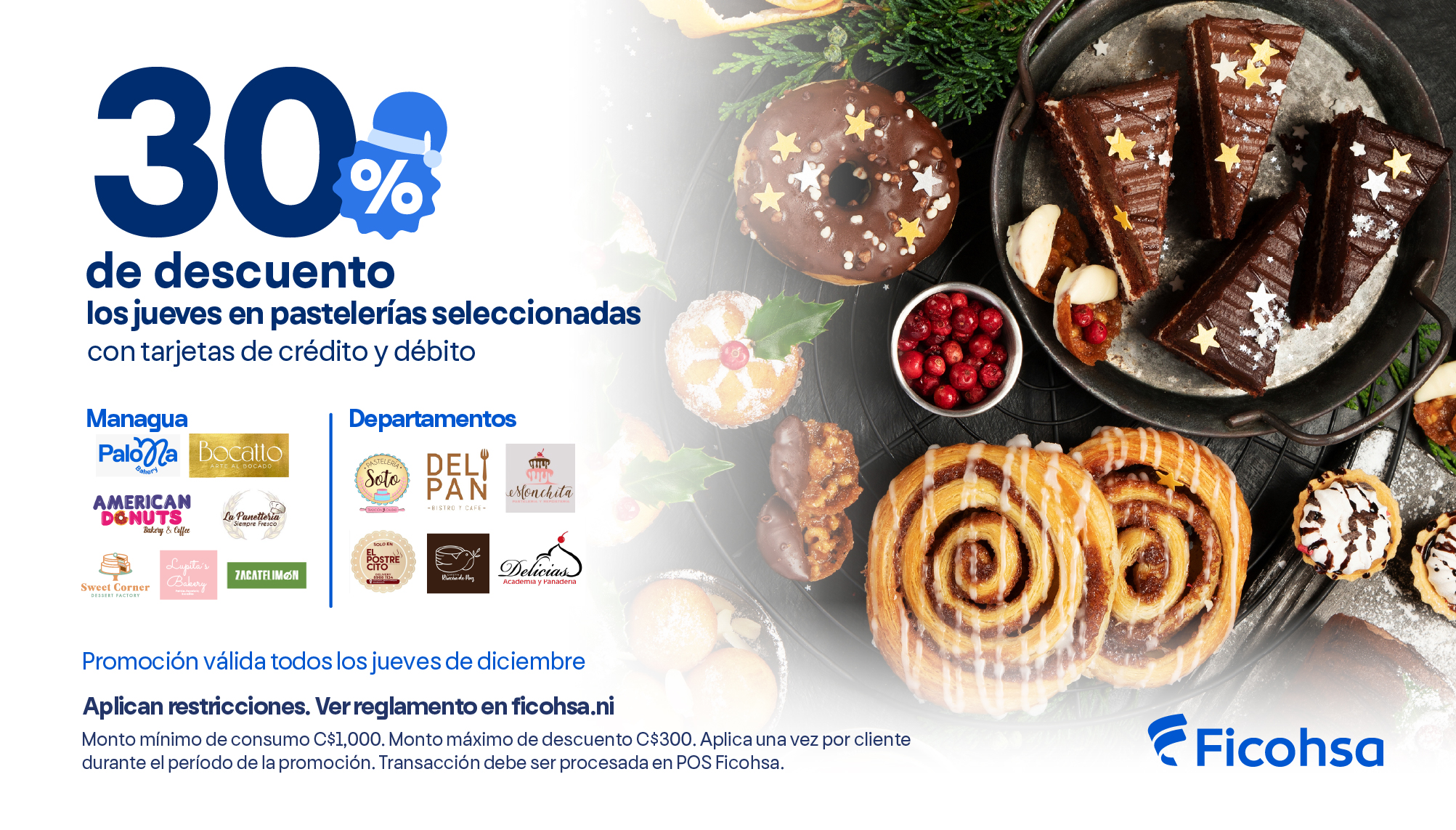Delicias de temporada con precios preferenciales