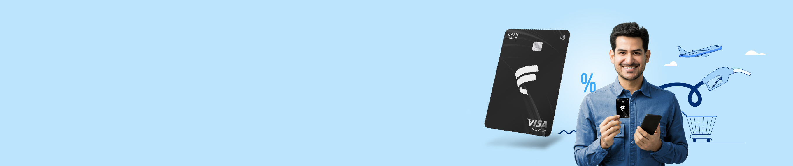 Imagen del banner Tarjeta Cash Back Signature