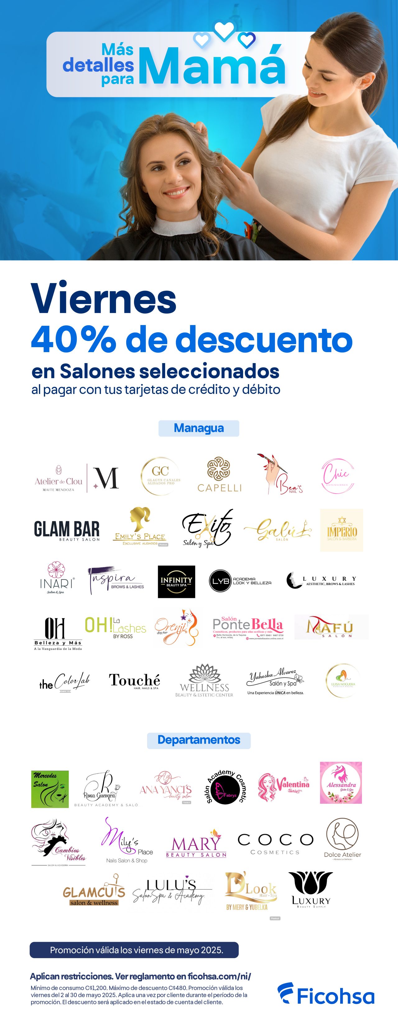 promoción salones de belleza